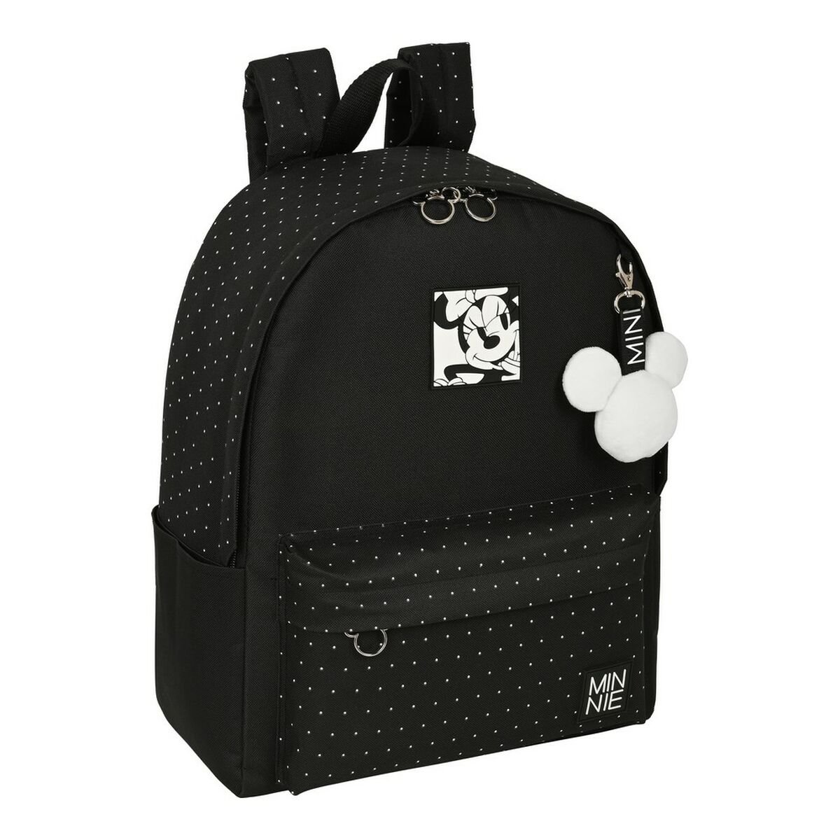 Laptop Backpack Minnie Mouse minnie mouse Black 31 x 40 x 16 cm