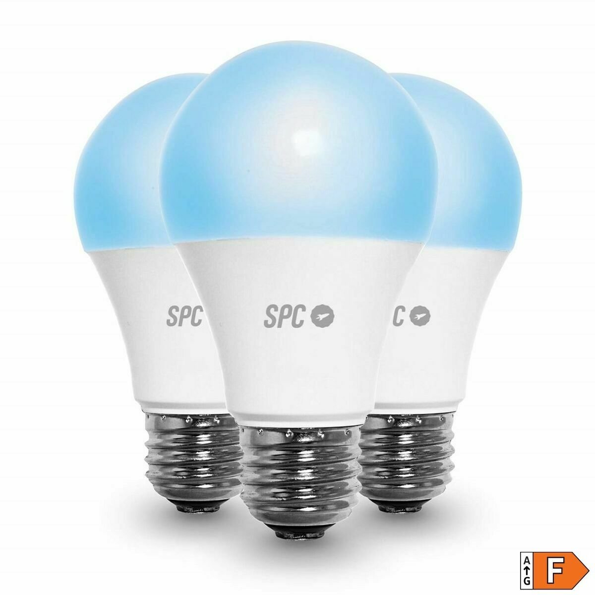 Smart Light bulb SPC 6113B Aura 1050 Wifi 10 W E27 75 W 2700K – 6500K (3 uds)